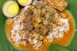 Nasi Gandul Romantis Pak H S Sardi