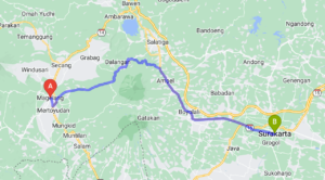 Rute Perjalanan Travel Solo Magelang