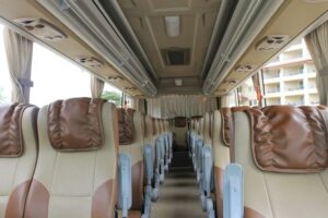Sewa Bus Tegal Semarang Interior