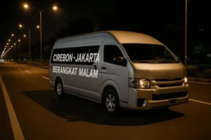 travel Cirebon Jakarta berangkat malam