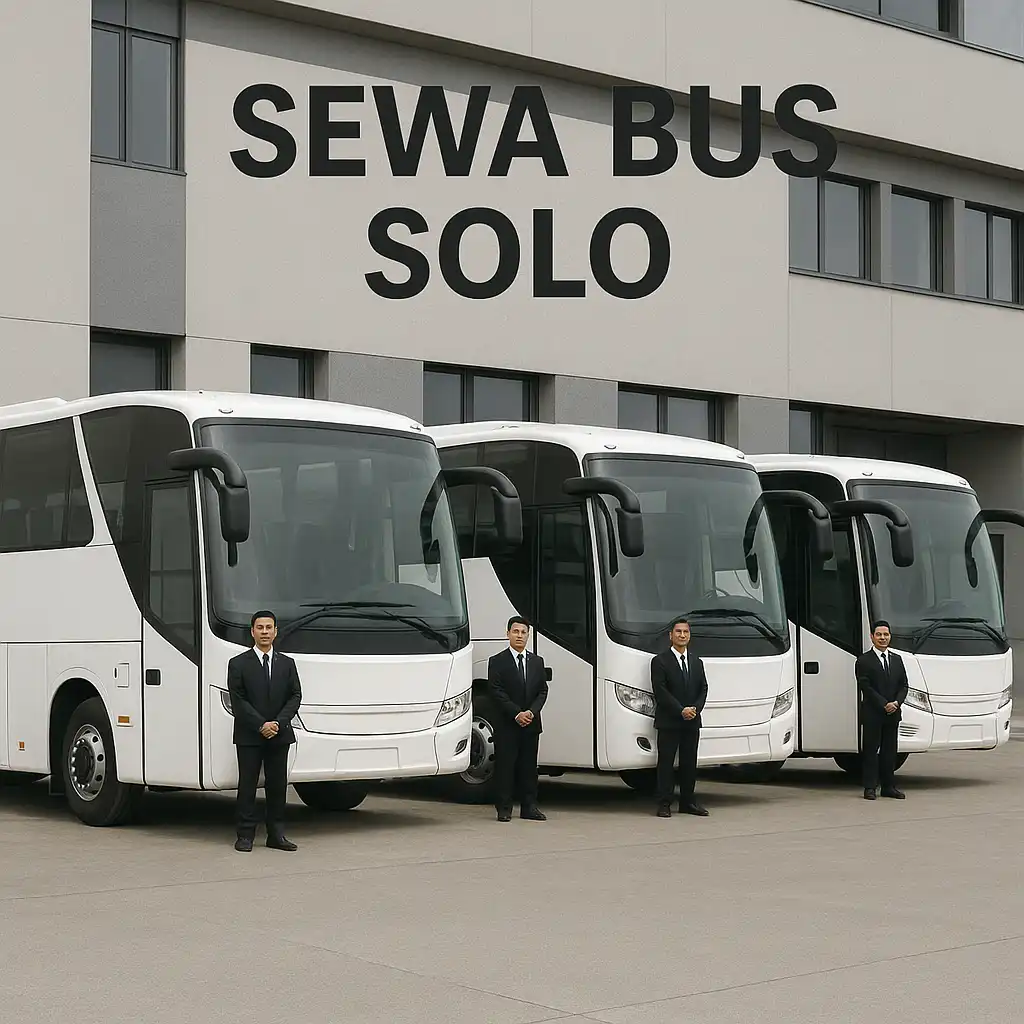 sewa bus solo